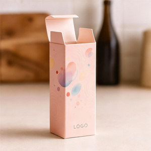 Boîte d'emballage de crème pour les yeux en carton rigide de haute qualité, écologique, personnalisée, avec texture gaufrée, laminage mat, doublure en éponge - Product Image 5