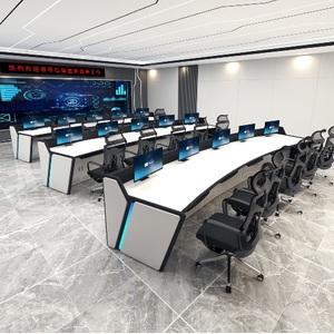 Consola de Monitoreo Moderna y Ecológica de Acero Laminado en Frío para Centros Comerciales y Supermercados, Estación de Trabajo de 600 mm de Ancho, Duradera y Multifuncional para Escuelas - Product Image 4