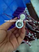 QB18650 2500mAh/2600mAh 7.2V/7.4V/8.4V 2S1P Bersertifikasi KC/CE Baterai Power Bank Cadangan Medis Penerangan Darurat 500-Cycle