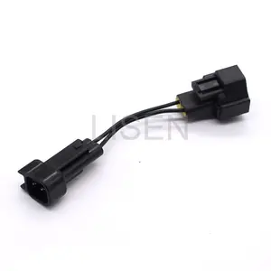 2 Pin Fuel Injector Auto Wire Harness Connector For Nippon D enso With Terminal