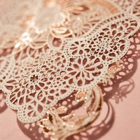 Suite d'invitations de mariage découpées au laser |   Feuille d'or rose double couche à motifs floraux pour vente en gros Etsy POD