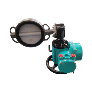 विस्फोट प्रूफ मॉडुलेटिंग इलेक्ट्रिक कंट्रोल तितली वाल्व S316l 4-20ma इनपुट सिग्नल सटीक प्रवाह नियंत्रण ip67 - Product Image 1