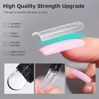 Distributeur d'ongles R S 30g Gel d'extension d'ongles 144 couleurs lampe UV Poly vernis à ongles Disco Gel Extension Gel de peinture
