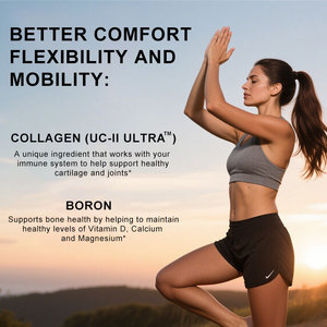 Odm/OEM nhãn hiệu riêng Doanh sức khỏe máy tính bảng tất cả trong một cho Doanh sụn xương hỗ trợ với Collagen + Boron + HA - Product Image 4