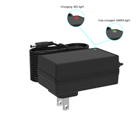 Chargeur de batterie au lithium-ion rechargeable SCP DC universel interchangeable 12,6 V 2 A 3S 11,1 V ignifuge