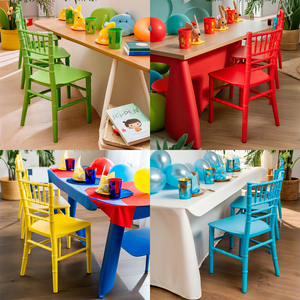 Sedia Ergonomica Robusta in Plastica per Bambini, Ideale per Camerette e Sale Giochi, Facile da Pulire, Sedia Colorata per Bambini - Product Image 5