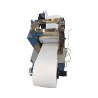 Machine à gaufrer le papier doux, équipement de production de mouchoirs en tissu non tissé gravés sur mesure avec motifs floraux texturés
