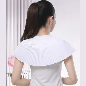 Pénoir de coiffure anti-adhérent pour salon de coiffure, barbier, avec logo, fermeture à boutons-pression réglable, facile à nettoyer - Product Image 4
