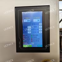 Máquina de bobinado de maleta de envoltura de película elástica de equipaje de aeropuerto eléctrica automática para alimentos y bebidas