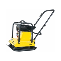 Vente en gros 89kg Compacteur à plaques vibrantes avec moteur GX160 15 Kn Force centrifuge Produit de vente d'usine populaire