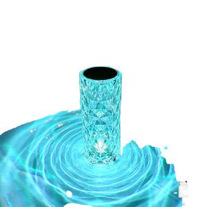 Lámpara Nocturna de Cristal LED de PVC Moderna y Romántica, con 16 Colores Cambiantes RGB, Recargable por USB, para Decoración de Interiores, Mesa o Escritorio, Venta al Por Mayor - Product Image 1