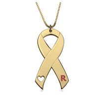 Pendentif en acier inoxydable avec Logo coloré, mot spirituel estampé, personnalisé, Courage, survivre au Cancer du sein, cœur