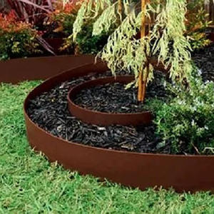 Borde de Jardín Rectangular de Acero Corten Sunsbuild, Color Óxido, de Alta Resistencia, con Púas, Tamaño Personalizado, para Uso en Exteriores - Product Image 5