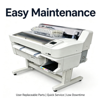 Plotter Teknis Epson Bekas 36" A0 Printer Format Lebar untuk Poster Iklan