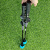 Bâton d'entraînement de balançoire de golf Correcteur de posture Force réglable Swing Sound Bâton d'entraînement de golf Bâton d'entraînement de golf pour débutants Aides à la pratique de la balançoire