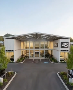 Casa Container Prefabbricata 40ft, Villa di Lusso Moderna Completamente Attrezzata per Negozio Automobilistico 4S - Product Image 3