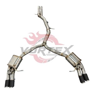 Escape Trasero con Válvula de Acero Inoxidable Vortex para Audi RS5 B9 2.9T EA839 2019-2025, Silenciador de Alto Rendimiento Twin Turbo - Product Image 1