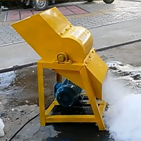 Broyeur à glace électrique automatique, broyeur de glace en poudre, broyeur de glace en granulés, machine à glace pilée verticale largement utilisée