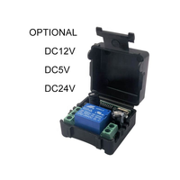 Module de relais à canal unique DC 12V 10A 315MHz, interrupteur de télécommande sans fil RF, récepteur et émetteur de télécommande pour lampe