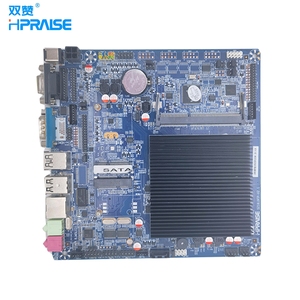 เมนบอร์ด Mini ITX ขนาด12V สำหรับใช้ในอุตสาหกรรมเมนบอร์ดเมนบอร์ดเมนบอร์ด VGA EDP LVDS บาง J1800 - Product Image 1