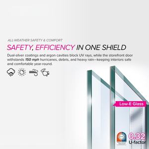 Portes de magasin commerciales, portes en verre <span class=keywords><strong>avec</strong></span> cadre en aluminium résistant au vent, design contemporain - Product Image 5