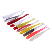 Leurre souple en plastique souple en gros, type ventre de poisson, 13cm 8g, pour la pêche en mer, appât biomimétique de simulation