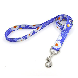 Floral Pattern Polyester <b>Dog</b> <b>Leash</b> Durable Fashion Style All Seasons for Small <b>Dogs</b> - Product Image 3