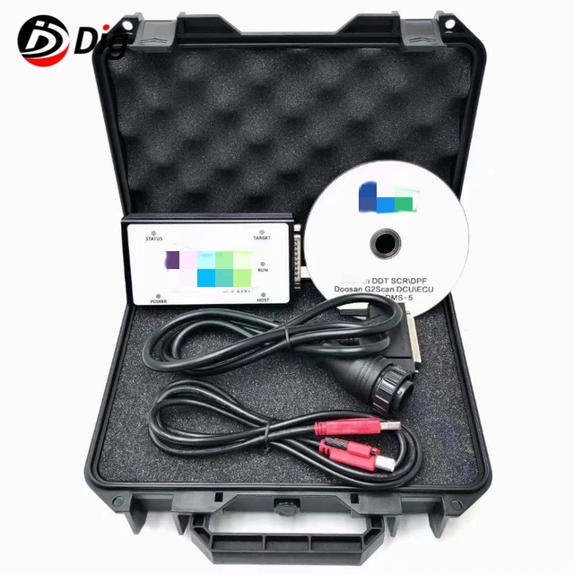 High Quality Excavator Diagnostic Tool Communication Adapter Data Link Adapter Kit for Doosan