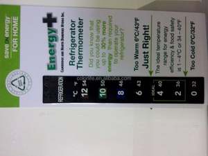 Termômetro da tira plástico barato da geladeira - Product Image 2