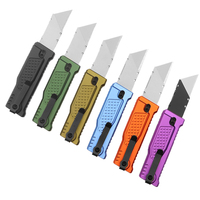 Couteau pliant Meiji T6, lame en alliage Sk5, manche en aluminium, pour le camping, la défense personnelle, couteaux utilitaires EDC personnalisables