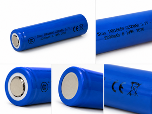 Batterie lithium-ion Blusenergy 18650 2200mAh 3.7V INR18650-2200mAh pour l'électronique grand public - Product Image 3