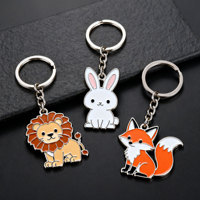 Llavero Personalizado Creativo de Anime, Esmalte Suave y Duro 3D, Lindo Logotipo de Aleación de Zinc Metálico para Regalos, Fabricante Mayorista