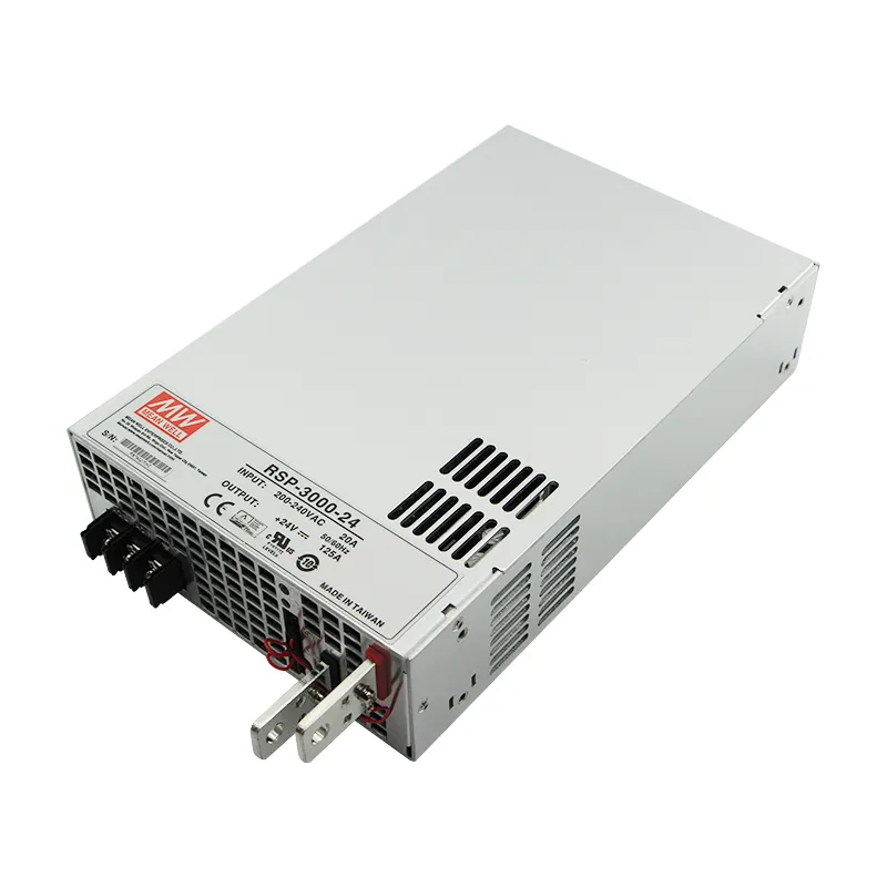 RSP-3000-12 Mean Well 3000W 12V 200A Programmable High Power AC DC Switching Power Supply