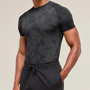 Camisetas de Gimnasio para Hombre de Alta Calidad Personalizables con Logotipo, 95% Poliéster, 5% Spandex, para Fitness, Baloncesto, Correr y Entrenamiento - Product Image 1