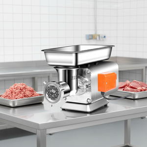 <span class=keywords><strong>Hachoir</strong></span> <span class=keywords><strong>à</strong></span> <span class=keywords><strong>viande</strong></span> électrique automatique robuste # 12 # 22 # 32 pour usage industriel, pour restaurants, pour boucheries (magasins) - Product Image 1