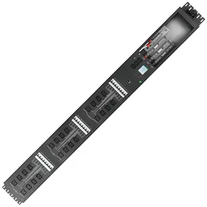 Compteur pdu smart 3 phases 24way C19 prise 100KW 380-480V 140A haute puissance pdu rack IP réseau multiprise avec disjoncteur