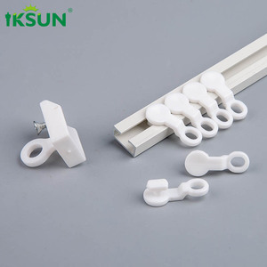 IKSUN 19ft salle <span class=keywords><strong>de</strong></span> bain étagère placard Silding <span class=keywords><strong>sans</strong></span> perçage monté collant auto-adhésif tringles à rideaux pistes - Product Image 5