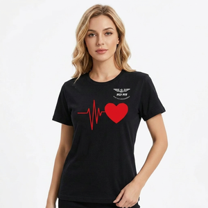 T-shirt en tricot surdimensionné 100% coton pour homme, imprimé graphique personnalisé, style streetwear de luxe, marque Fly Fit International de haute qualité - Product Image 1