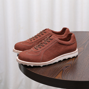 Chaussures Derby décontractées pour hommes <span class=keywords><strong>de</strong></span> style <span class=keywords><strong>vintage</strong></span> en cuir <span class=keywords><strong>de</strong></span> vachette, semelles en caoutchouc antidérapantes, chaussures <span class=keywords><strong>de</strong></span> <span class=keywords><strong>golf</strong></span> respirantes - Product Image 6