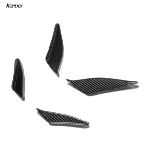Alerones Delanteros de Fibra de Carbono Karbel para Audi A3 <span class=keywords><strong>S</strong></span> <span class=keywords><strong>Line</strong></span> y S3 8V.5 2017-2020 Sedán, Fibra de Carbono Preimpregnada - Product Image 3