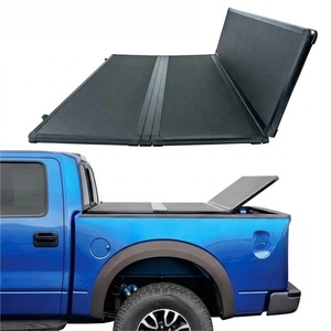 Cubierta rígida de alta calidad para caja de camioneta, plegable en tres partes, accesorios todoterreno para Tacoma 2016 2017 2018 <span class=keywords><strong>2019</strong></span> 2020 2021 - Product Image 1