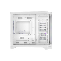 Nouveau design boîtier ATX verre trempé pleine tour boîtier PC effet ARGB boîtier d'ordinateur de bureau châssis de jeu pc mi-tour