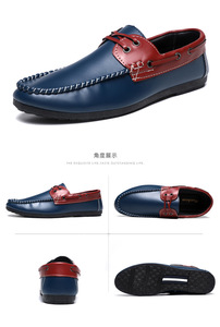 Mocassins de marche pour hommes en PU de haute qualité, légers et confortables, style bateau, décontractés et professionnels, Printemps Été Automne - Product Image 2