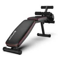 Banc de musculation pliable en acier multifonction réglable pour la maison et la salle de sport – Idéal pour les presse à haltères
