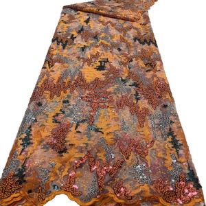 Nhà Máy Bán Hàng Trực Tiếp <span class=keywords><strong>2025</strong></span> Phong Cách Mới Chất Lượng Cao Bền Vững Sequins Cô Dâu Buổi Tối Ăn Mặc Lưới Vải - Product Image 1