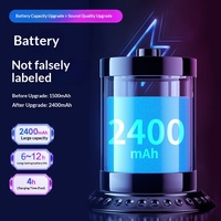 Haut-parleur portable en plastique 5.2 avec lumière LED RGB, sortie 10W, batterie intégrée, pour usage extérieur et domestique, fonction vocale intelligente pour le bureau et la collecte de fonds, petit format