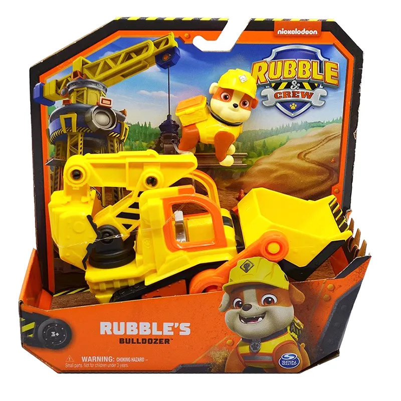 Wholesale Paw Dog Patrol Excavation dozer toys genuine brand new spot original Children toys Movie cartoon figures