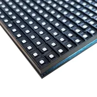 Module de panneau d'écran LED P8 256*128mm 32*16 pixels 1/4 Scan Extérieur 3-en-1 SMD3535 RGB Pleine Couleur Alimentation CC Noir