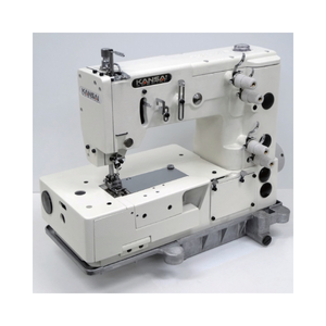 Máquinas de Coser Industriales de Doble Aguja de Cama Plana Kansai Special PX302-4W Usadas de Buena Calidad - Product Image 1