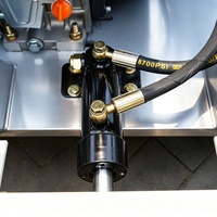 Cortadora de Césped a Gasolina de 4 Tiempos y 420cc con Control Remoto, Ancho de Corte de 1000mm, Cortadora RC para Mantenimiento de Huertos